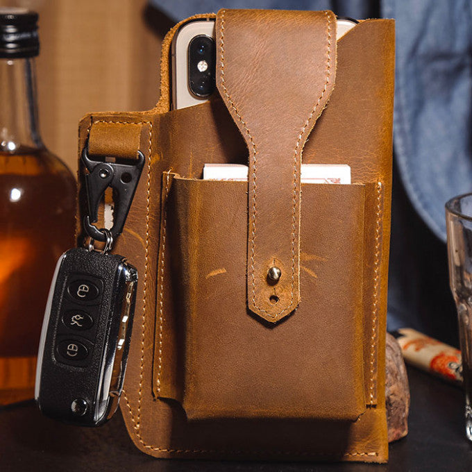 Sac De Ceinture Rétro Pour Homme
