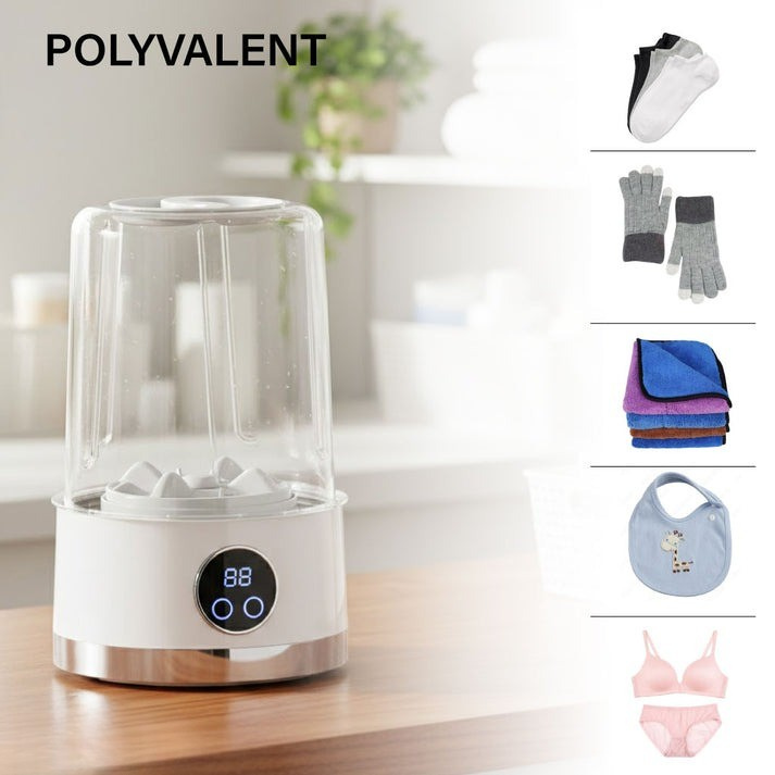 Mini Machine à Laver Intelligente Sans Fil